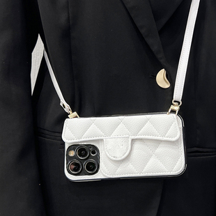 适用vivo 女 s19pro手机壳s18e春夏插卡s17t小香风s16手提包s15斜挎绳S12防摔s10简约S10e菱格s7t钱包s1活力版