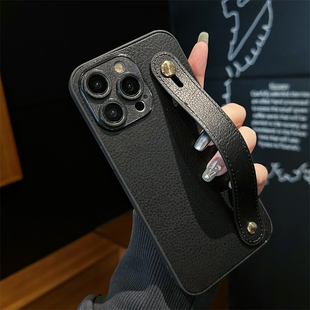 坎宁安适用于三星S25Ultra手机壳S24折叠腕带S23 a34便携A60s小众a25布艺a35高级S20 支架S21FE商务A55秋冬款