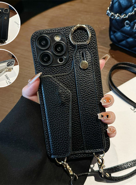 坎宁安适用于oppo FindX8pro手机壳Findx7pr插卡套x5斜跨绳findx6门禁k11可装卡x3复古K10x小众k9s皮套防摔