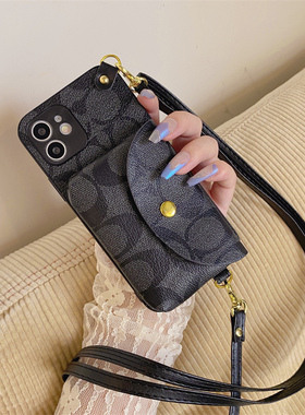 坎宁安适用于红米Turbo4手机壳13/12手提包note14pro+斜跨绳11E零钱包10se口红9/8pro背包7小众13C简约保护套