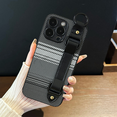 坎宁安适用于realme真我12手机壳GT6腕带11凯夫拉10Pro碳纤维Neo6SE支架Q3/Q5男女C3版小众XT薄款6/7保护套