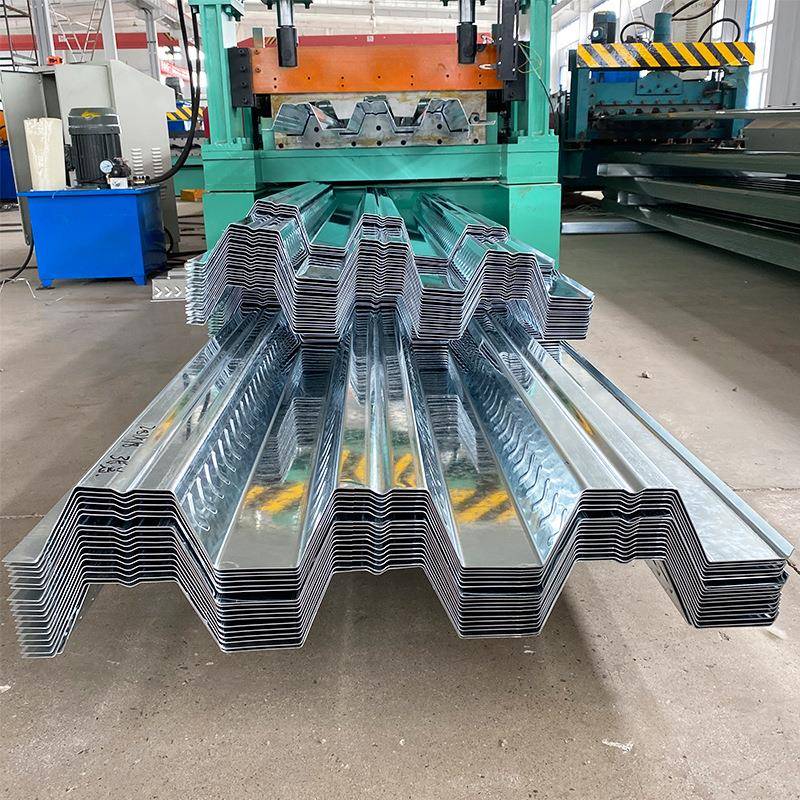 楼层建筑压型承重板钢承板690型楼承板厂家钢结构开口楼承板