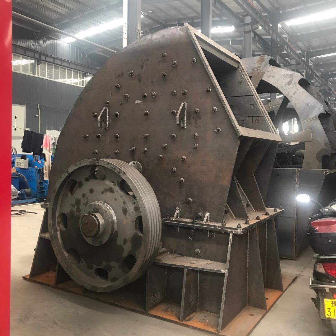 干湿可用大口重型锤式破碎机砂场石料粉碎机煤矸石重锤式碎石机