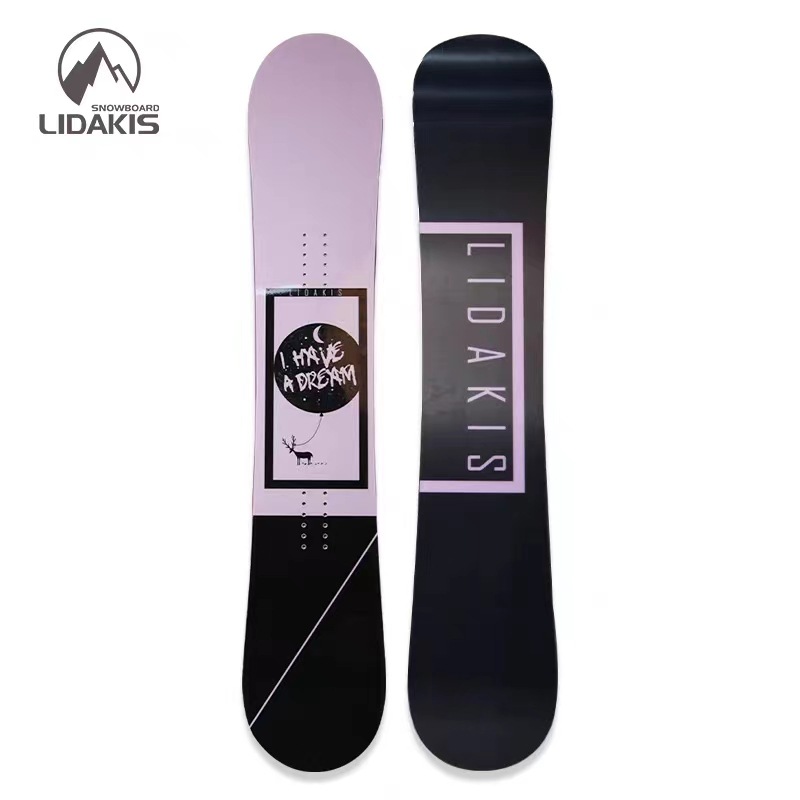 梦想鹿全能板成人单板滑雪板女款户外入门级新手平花专业雪板套装