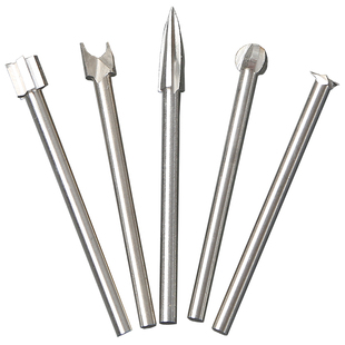 电动木工雕刻刀套装木雕r根雕刻工具打磨抛光刀头铣刀钻头牙机配