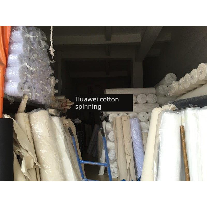 白帆布料加厚 纯棉白坯布帆布包手绘涂鸦白布料 老粗布老帆布胚布
