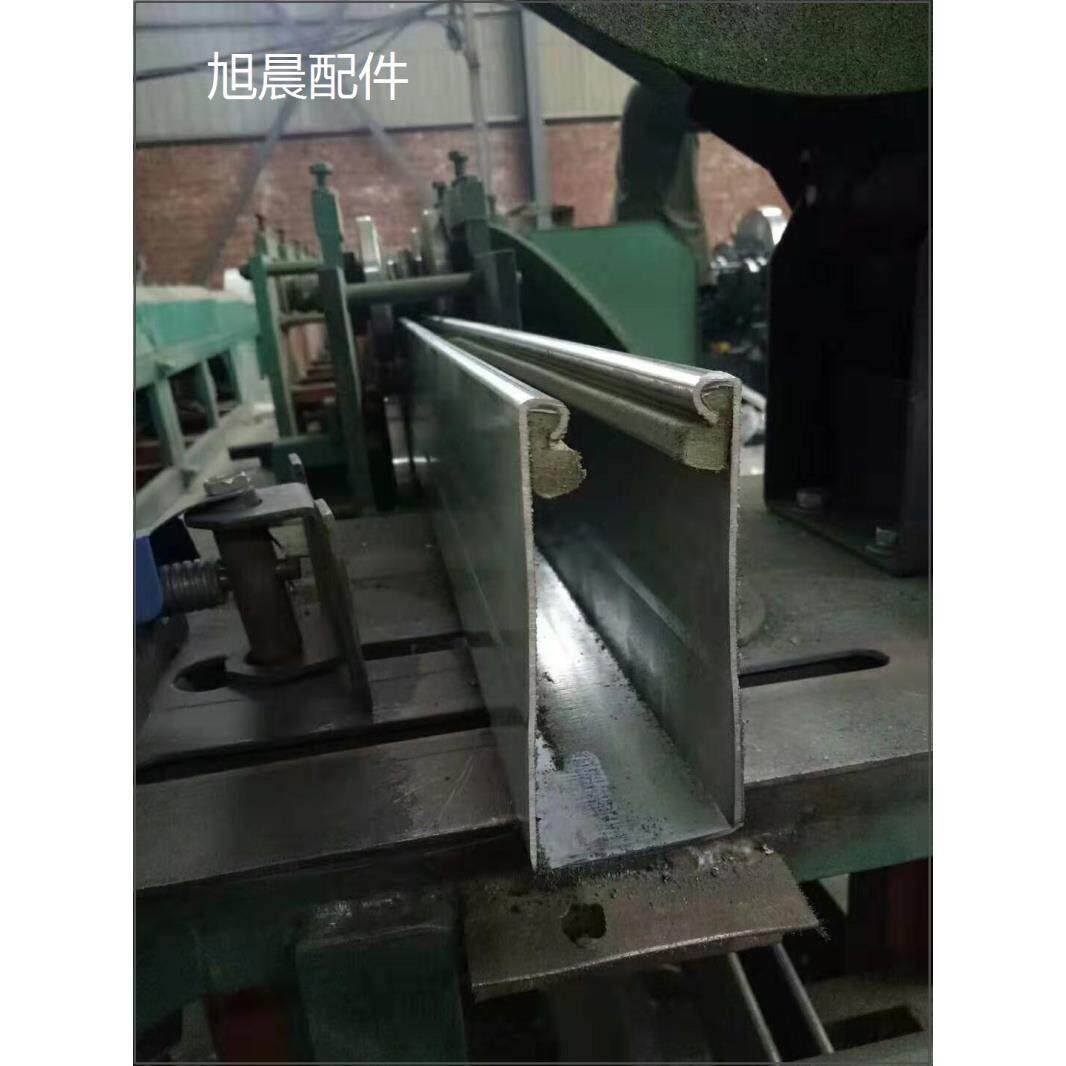 电动门滑道卷帘门导槽导轨轨道铁底梁电动门配件卷帘门配件