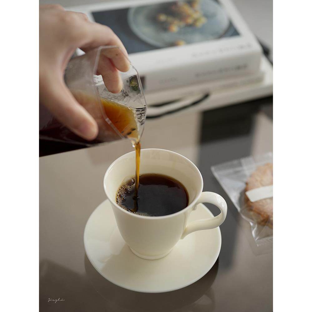 Classic经典咖啡杯碟组合下午茶套装 陶瓷茶杯咖啡器皿 介直芥埴