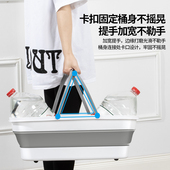 盆大号拖地桶洗车水桶可折叠桶长方形桶涮洗墩布