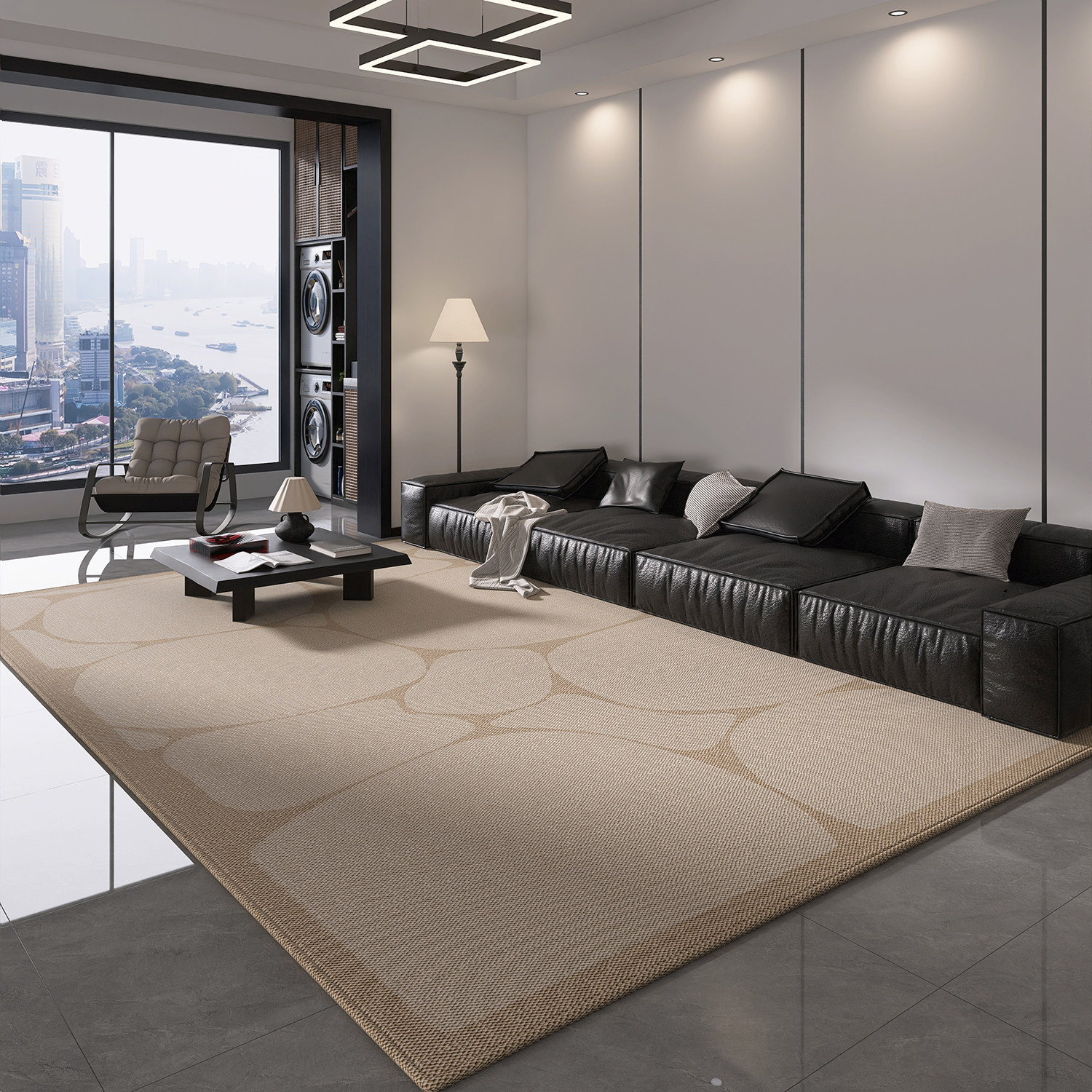 地毯客厅0奶油风卧室床边毯定可裁剪家用地垫大面积全铺,居家布艺,地毯,淘宝优惠券,粉丝福利购,淘宝优惠卷