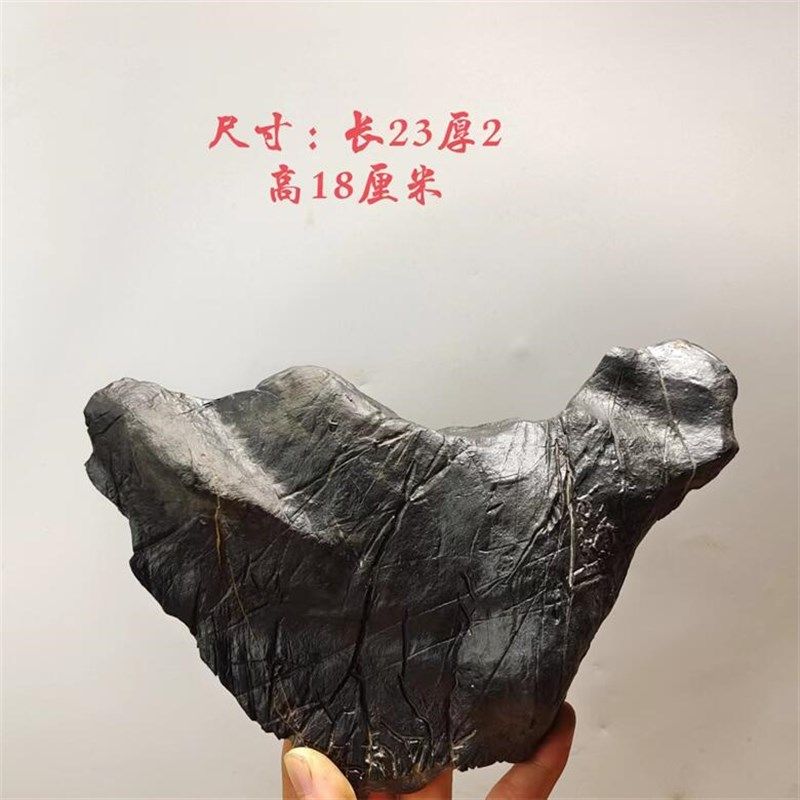 天然原石灵璧石盆景石 鱼缸造景 龟纹石 根抱石 花盆造景盆景石