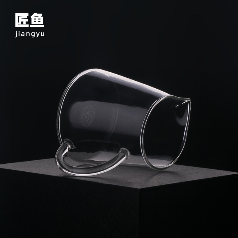 匠鱼玻璃日式公杯加厚茶海分茶器茶具
