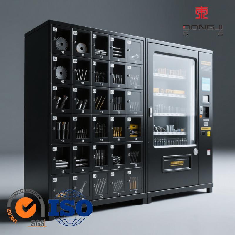 车间工厂自动售货机智能自助物资管理柜人脸识别卡片工具柜