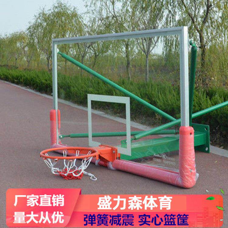 厂家直供户外移动篮球架 标准成人比赛训练篮球架 挂壁式篮球架