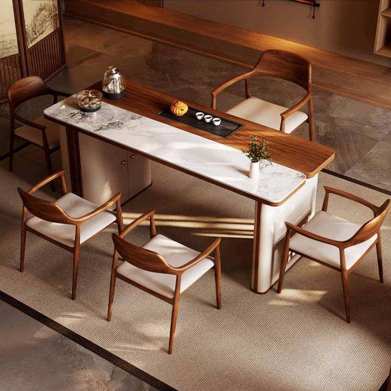 功夫茶台现代简约阳台家用办公一体茶几高端实木茶桌椅组合,商业/办公家具,茶台/茶桌,淘宝优惠券,粉丝福利购,淘宝优惠卷