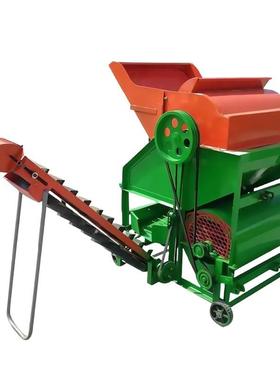 peanut picker花生摘果机打花生机脱粒机收获机家用小型收摘花生