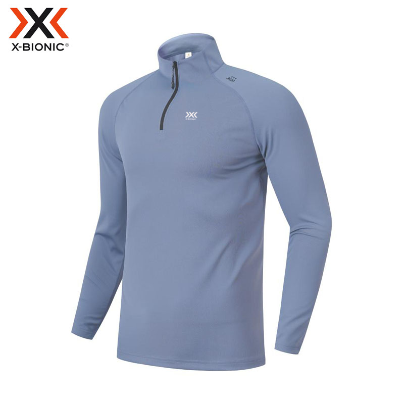 XBIONIC男士户外秋冬季长袖T恤