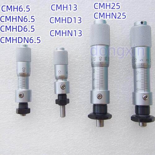 微分头自动化千分尺头CMHDN6.5CMHN13CMH25带锁六角锁带螺母锁杆
