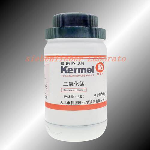 天津科密欧 二氧化锰 AR500g 分析纯 化学试剂 MnO2