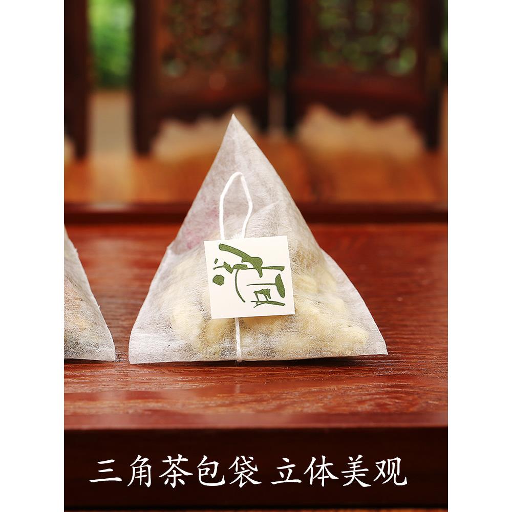 100玉米纤维三角形茶包一次性茶包茶包过滤材料袋热密封图片