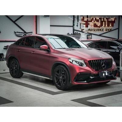 汽车全车改色膜罗曼尼红 液态金属龙血红车膜车身内饰贴膜