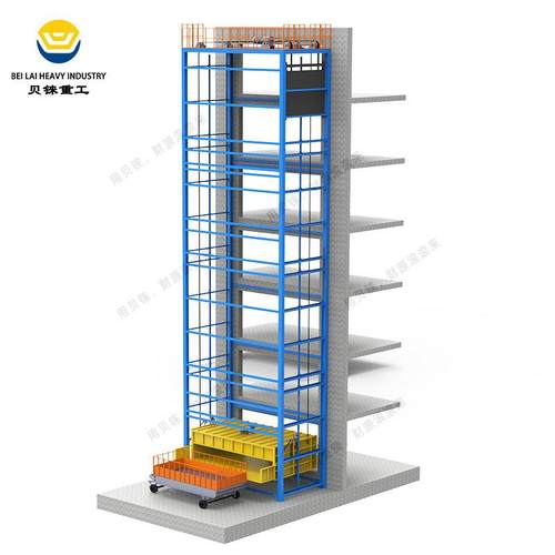 楼层运猪升降货梯电动链条式猪场配套垂直运输卸猪台生猪转运货梯