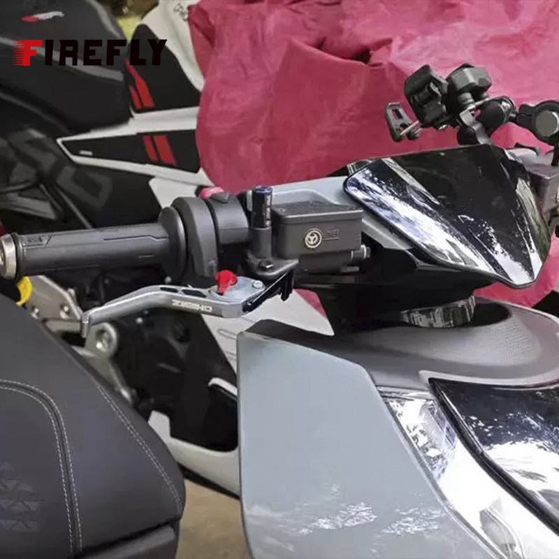 春风极核AE4i/AE8/AE6v/AE2/EZ3i改装双碟刹牛角省力刹车把拉杆