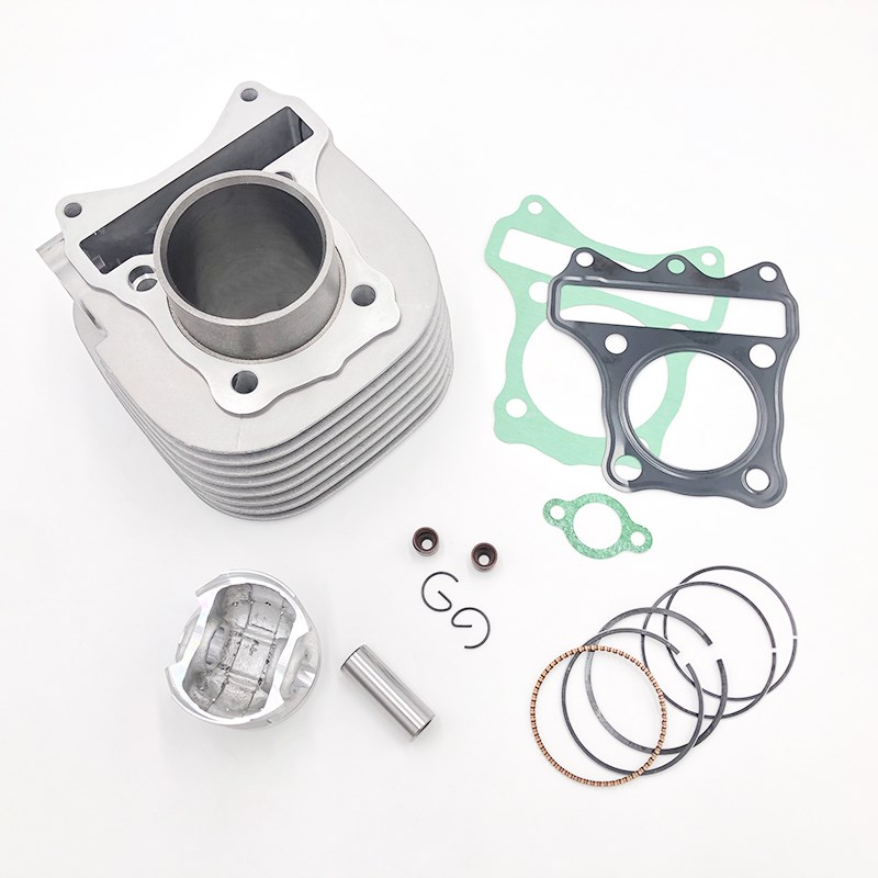 适用轻骑铃木睿彩QS12p5T-4B/4C/2B丽彩套缸活塞环中缸气缸体原厂