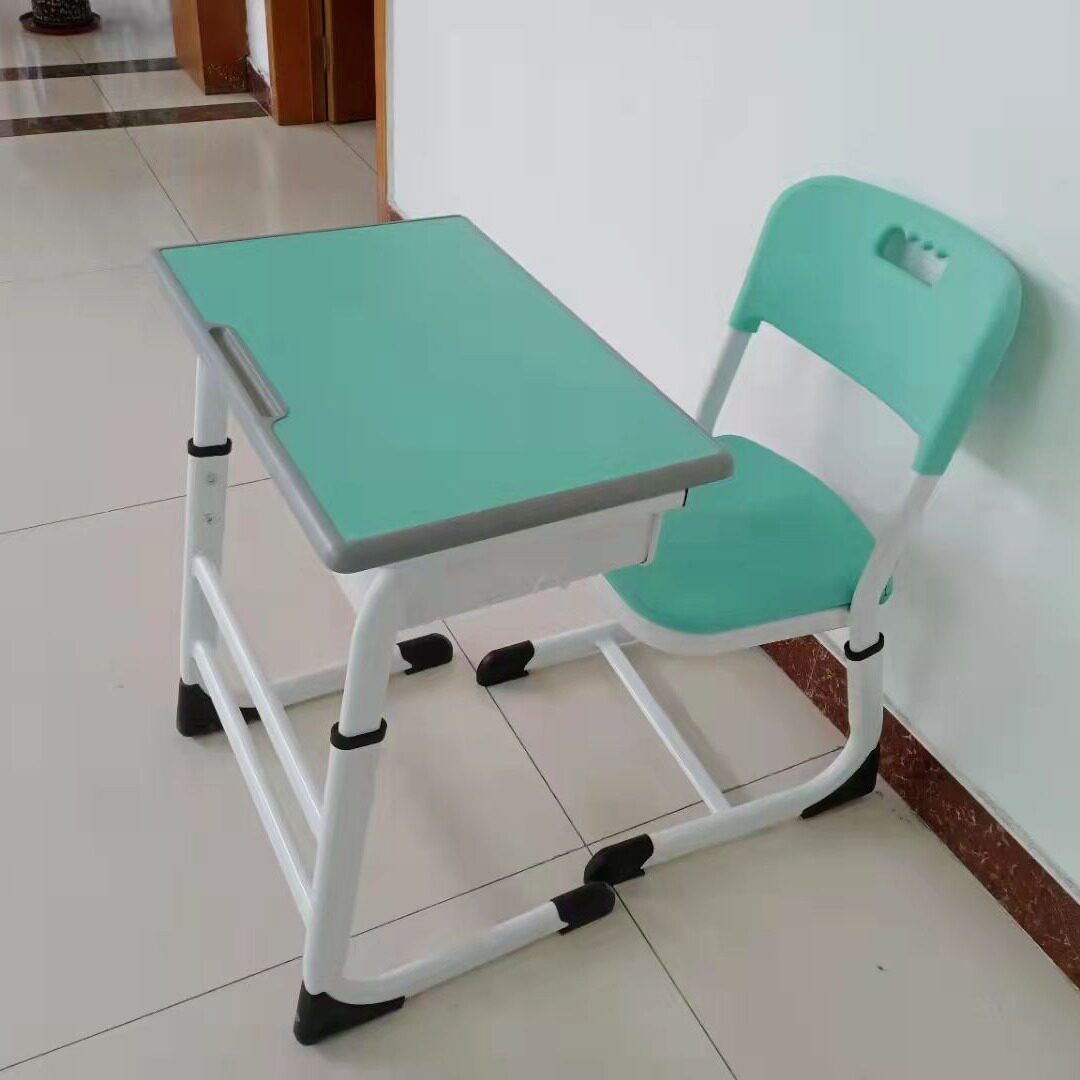 鹏辉新款课座椅 学生课桌椅 学校课桌椅 可调节课桌椅厂家直销