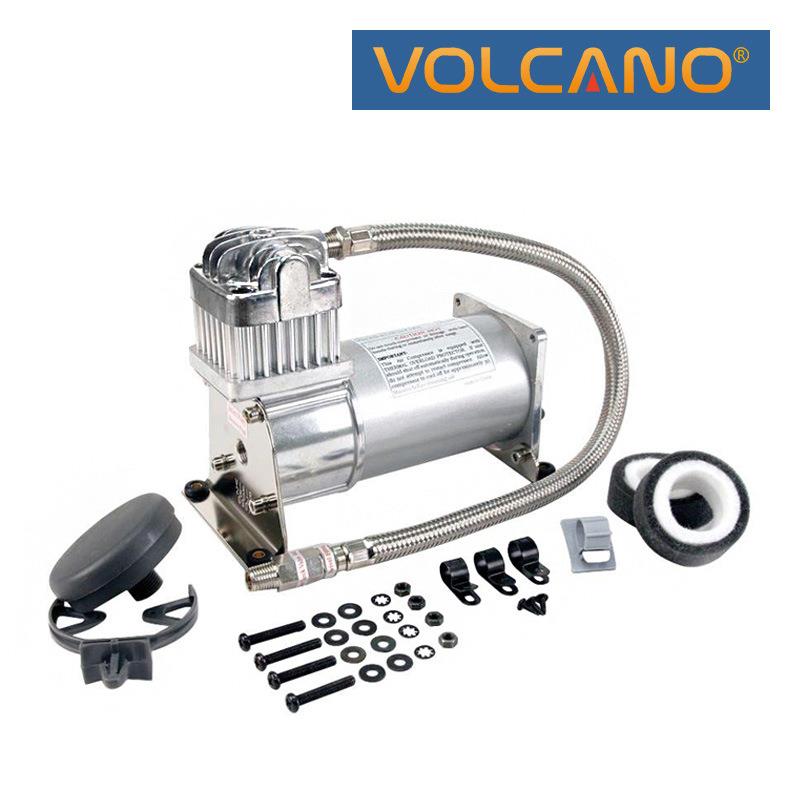 VOLCANO12v直流小型空压机充气泵打气机高压气泵压缩机大流量280C