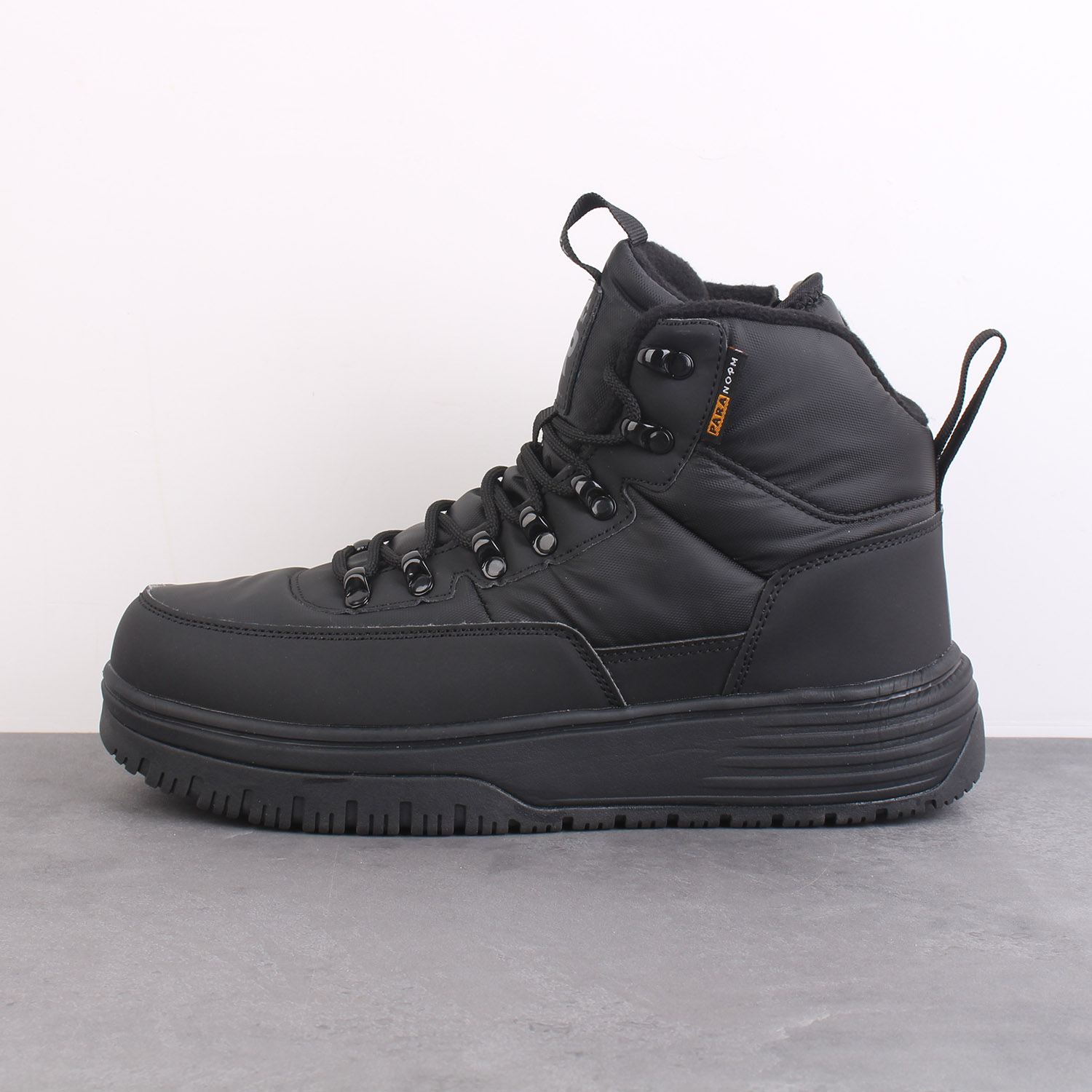 俄罗斯冬季抗寒-30°C男户外防水羊毛雪地靴加绒加厚保暖东北棉鞋