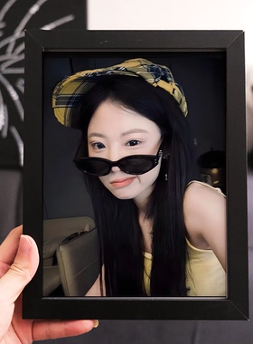 ins风网红李启萌图片海报周边相框个性定制照片送同学朋友礼物