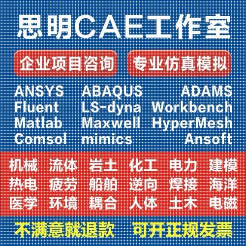 ANSYS代做Abaqus/Fluent/Adams/CFD仿真模拟lsdyna/CAE有限元分析