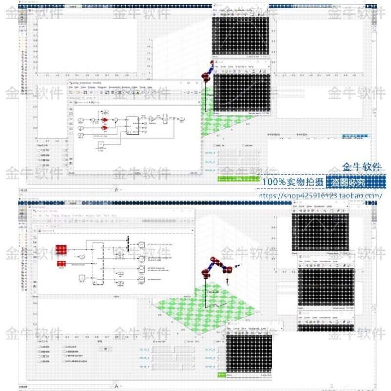 Matlab机械臂综合仿真平台,包含运动学、动力学和控制