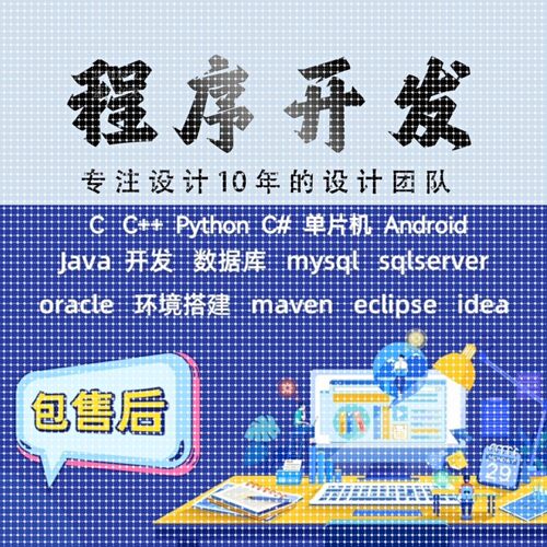 Python代码代编C语言C++编写C#单晶片程序代编Java接单计算机设计