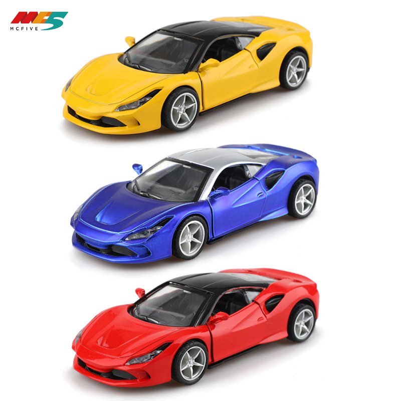 纽恩斯合金车模法拉利超跑