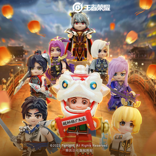 纽恩斯2025新款乐积木王者荣耀三弹鲁班七号拼装益智玩具儿童男孩