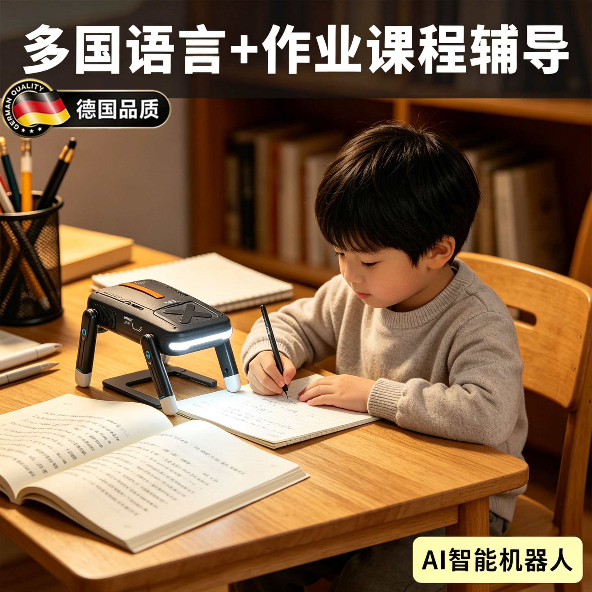 德国新款ai人工智能多功能机器狗