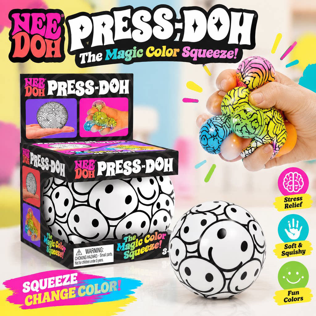 NeeDohPress-Doh魔法变温笑脸球