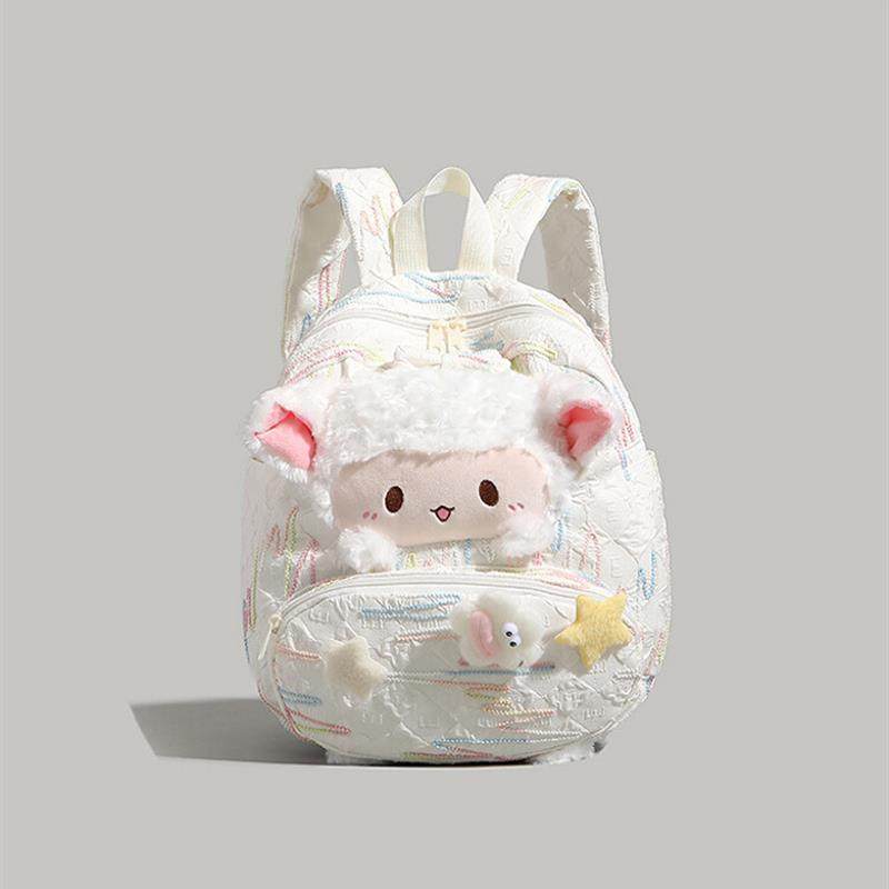 高颜值可爱小羊双肩包2025新款女儿童小学生书包幼儿园宝宝背包