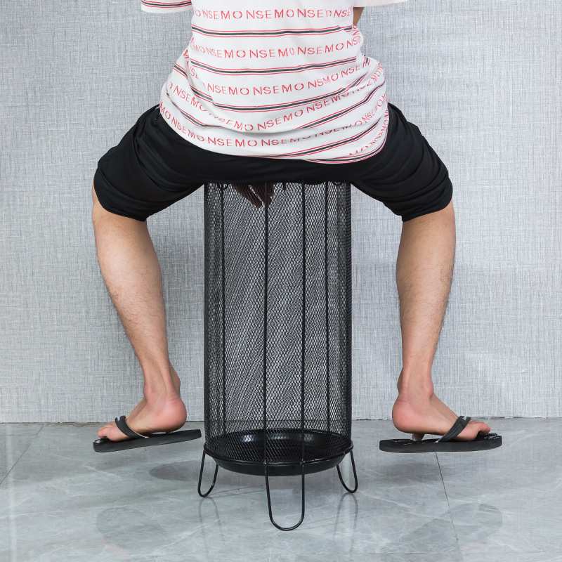 铁艺雨伞架家用门厅方形收纳雨伞桶落地式放伞桶复古创意跨境