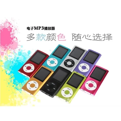 时尚4代插卡随身听有屏录音礼品3