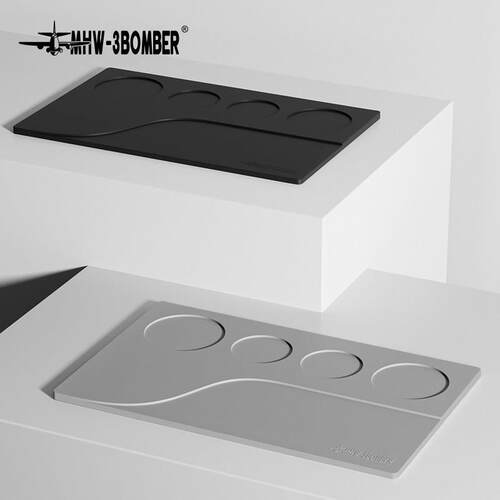 MHW-3BOMBER轰炸机驭系列吧台工作垫咖啡机手柄防滑硅胶垫压粉垫