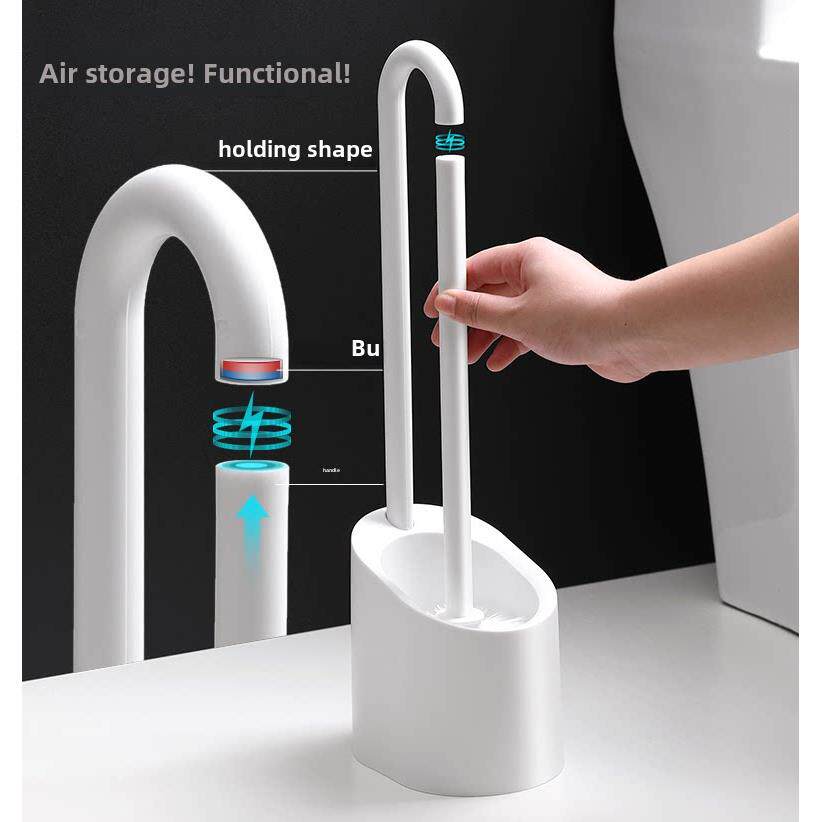 出口日本磁悬浮马桶刷无死角去死角卫生间洗厕所刷子套装