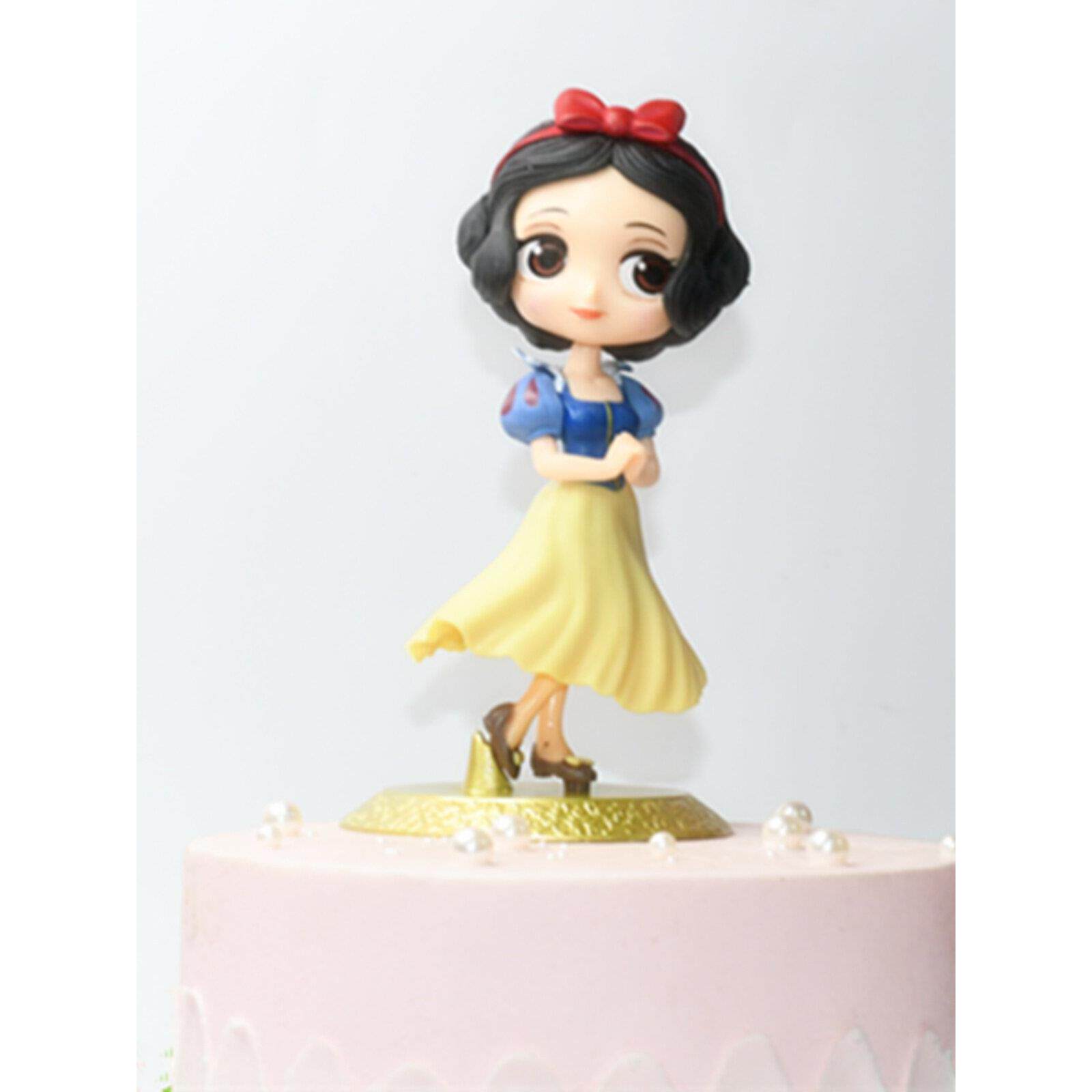 烘焙生日蛋糕装扮摆件 Q版白雪公主花仙子美人鱼爱丽丝美少女插件