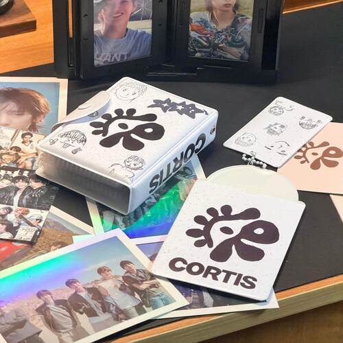 原创cortis3寸小卡卡册明星小卡周边拍立得收纳设计感cortis卡套