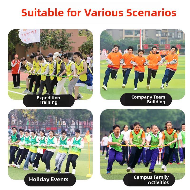旋风跑长杆学校体育趣味运动会团建游戏道具户外团队拓展活动器材