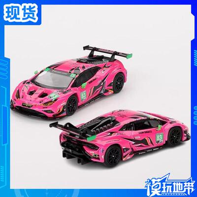 现货 MINIGT 1/64 772 兰博基尼 GT3 EVO2 车模 合金成品模型