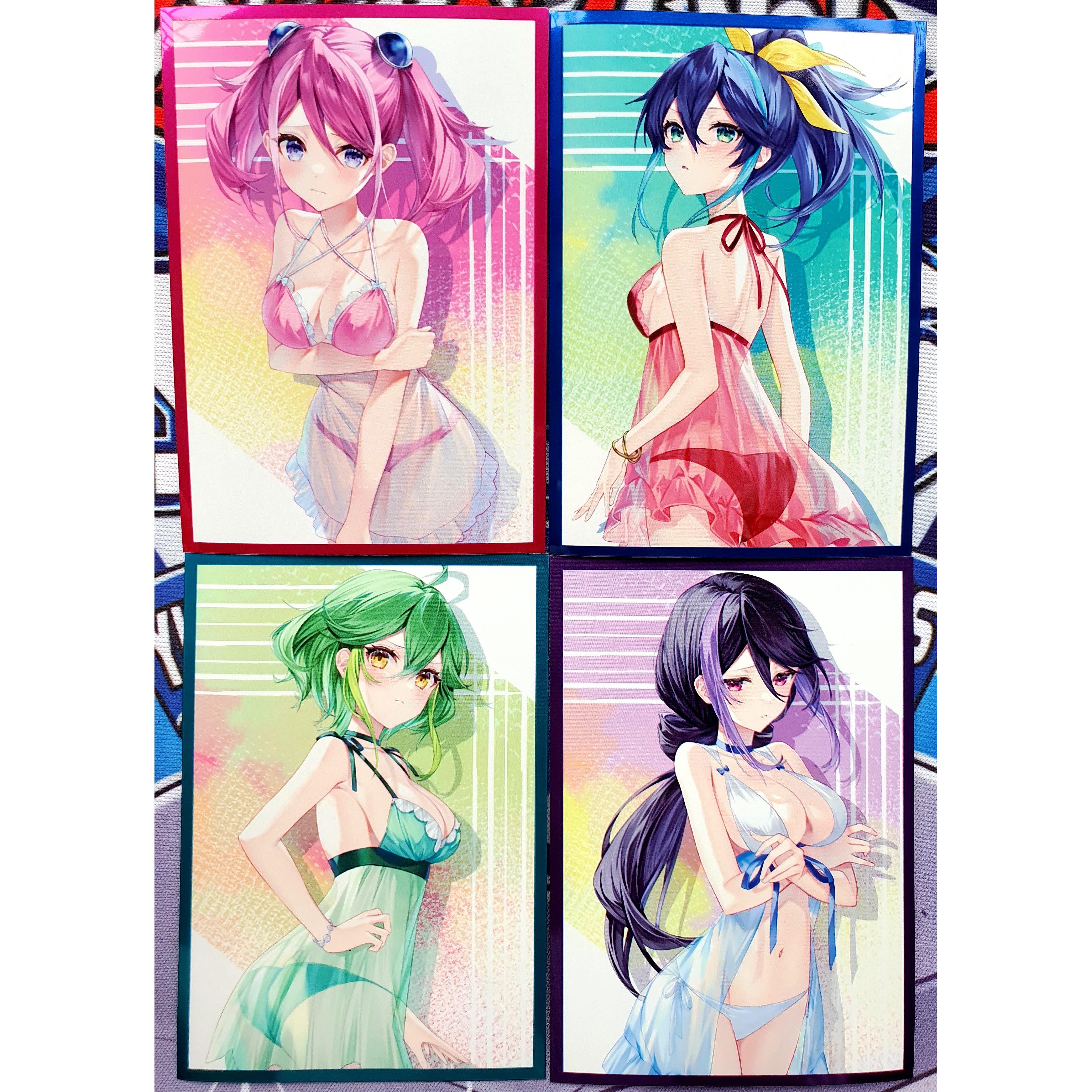 游戏王妹套ARC-V柚子塞瑞娜 凛 琉璃 日版限定卡套牌套EC1