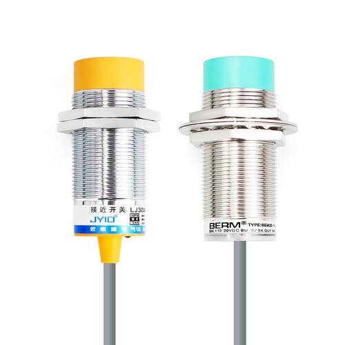 M30电感式接近开关LJ30A3-15-Z/BX三线NPN常开直流金属传感器24V